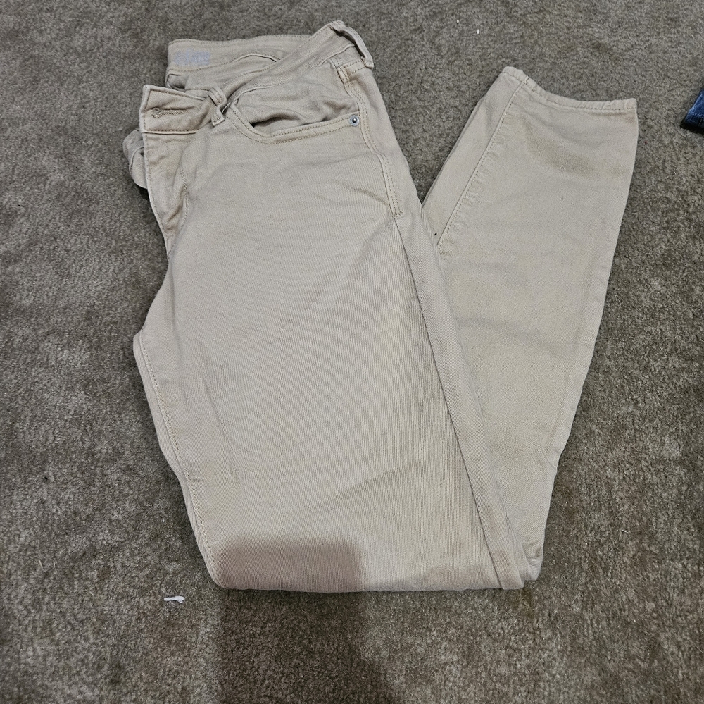 Tan Jeans